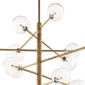 CHANDELIER ARGENTO L