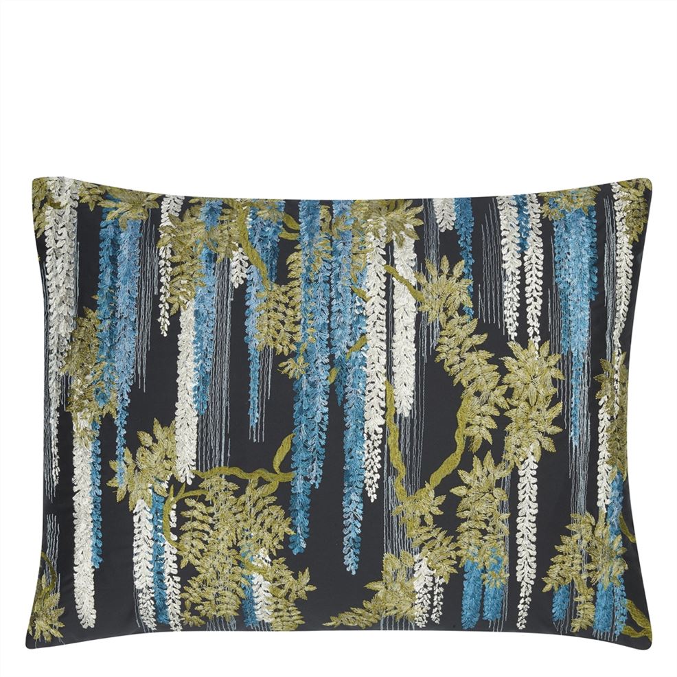 WISTERIA ALBA MAGENTA CUSHION 45*60