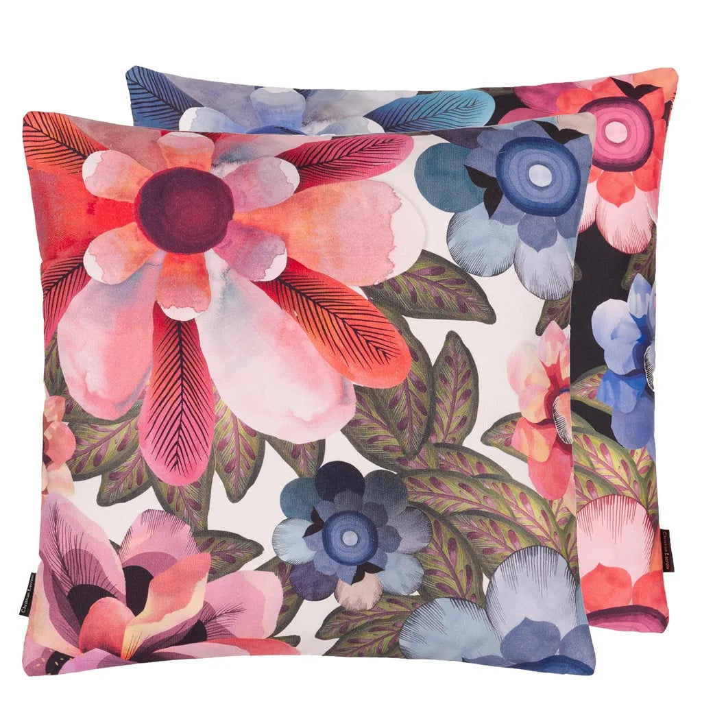 VALLARTA FLAMINGO CUSHION NEW CHRISTIAN LACROIX 45 X 45 cm