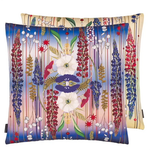 AMYTIS INDIGO CUSHION NEW CHRISTIAN LACROIX 50 x 50 cm