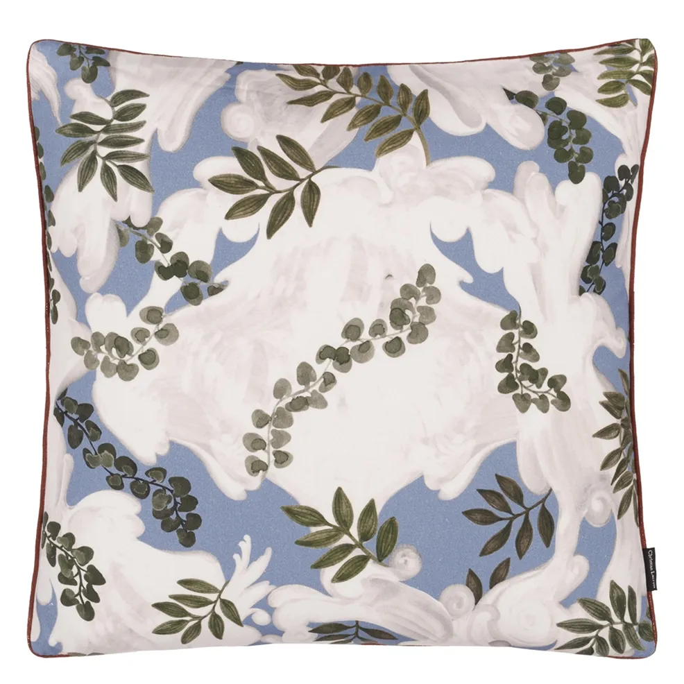 GUATIZA PECHE CUSHION NEW CHRISTIAN LACROIX 50 x 50 cm
