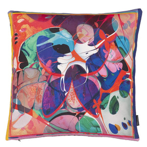 PANTERA MULTICOLORE CUSHION NEW CHRISTIAN LACROIX 45 X 45 cm