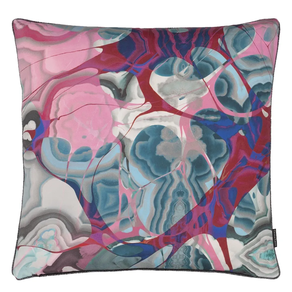 NOVAFRICA SUNSET TANGERINE CUSHION NEW CHRISTIAN LACROIX 50 x 50 cm