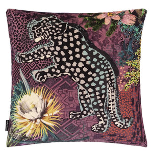 PANTERA MULTICOLORE CUSHION NEW CHRISTIAN LACROIX 45 X 45 cm