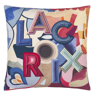 LACROIX PALETTE MULTICOLORE CUSHION NEW CHRISTIAN LACROIX 50 x 50 cm
