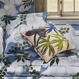 GUATIZA PECHE CUSHION NEW CHRISTIAN LACROIX 50 x 50 cm