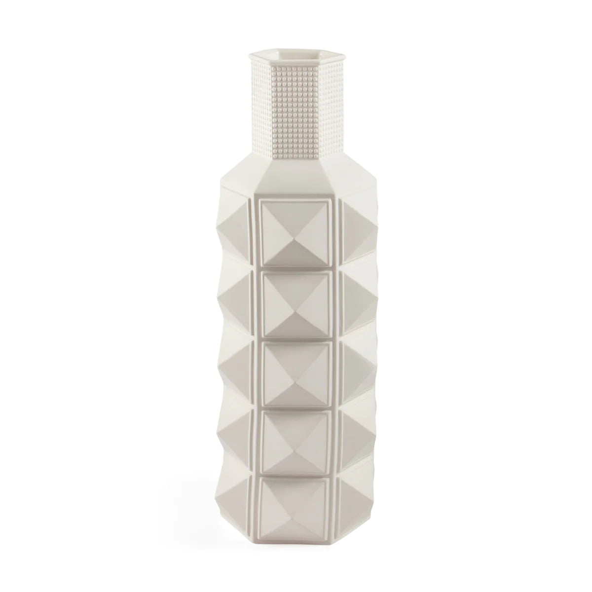 CHARADE STUDDED TALL VASE