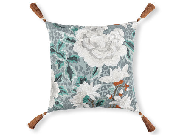 Lavinia 50cm Cushion Blue Haze