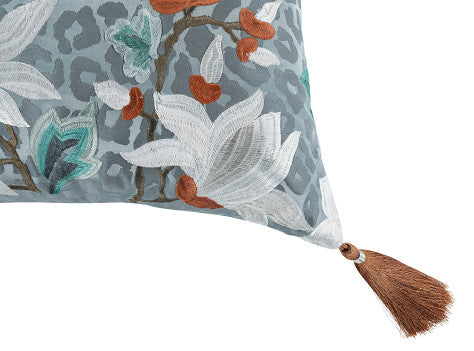 Lavinia 50cm Cushion Blue Haze