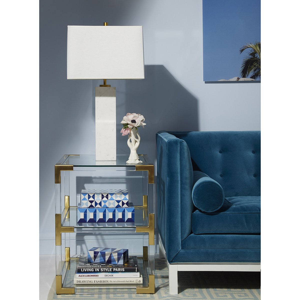 GILDED I-SCREAM VASE