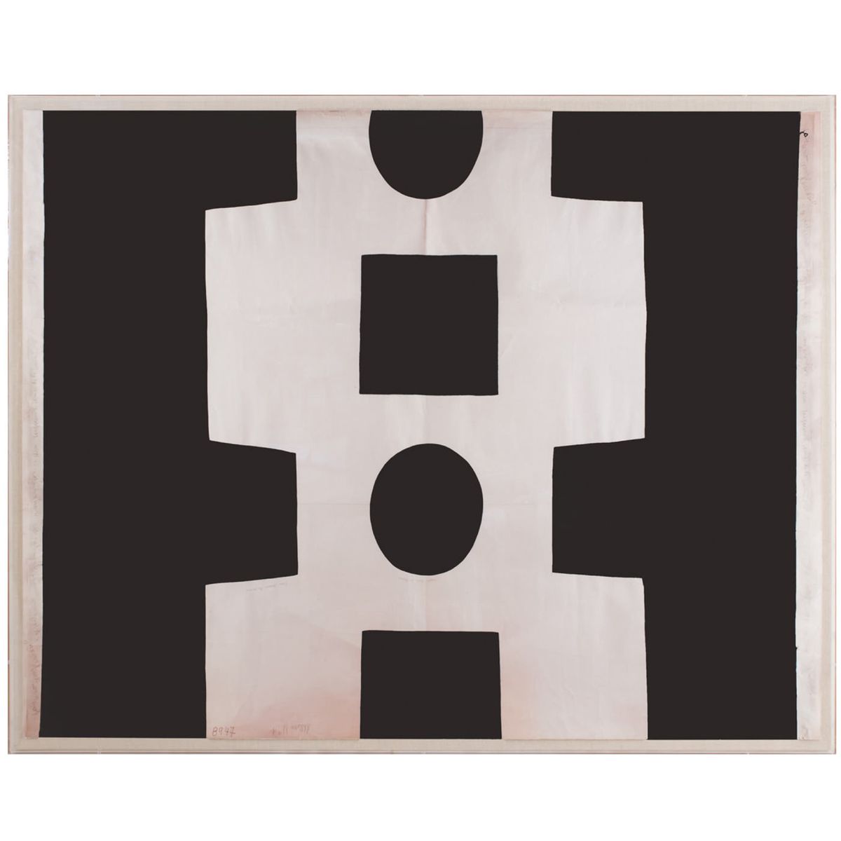 PAULE MARROT BLACK & WHITE ABSTRACT