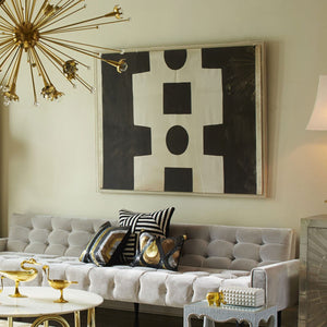 PAULE MARROT BLACK & WHITE ABSTRACT